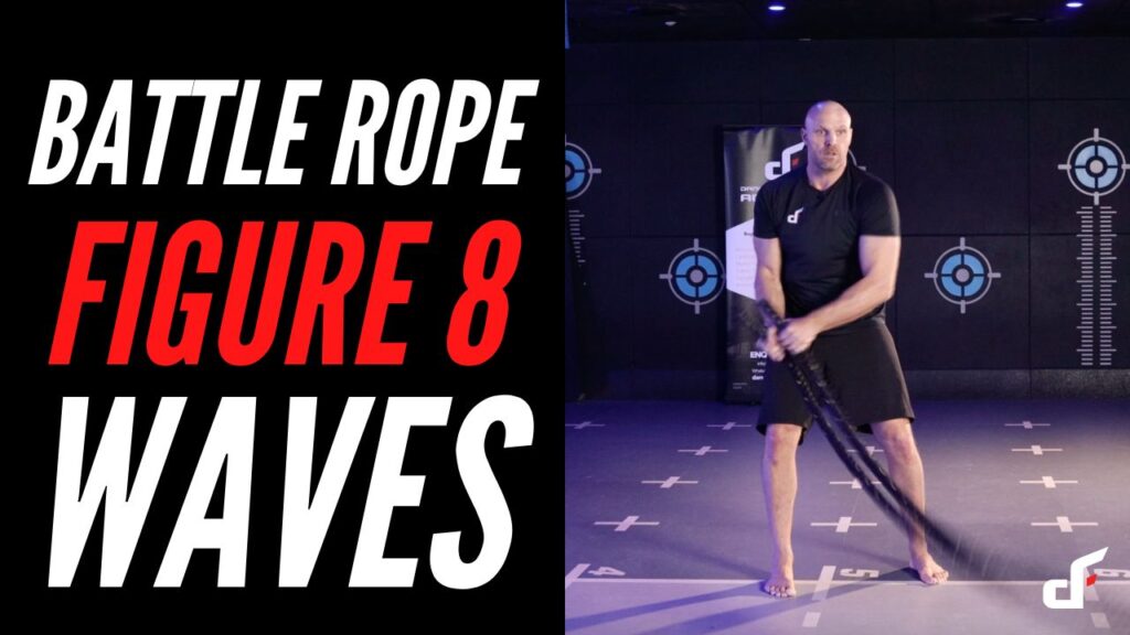 Battle Rope Figure 8 Waves